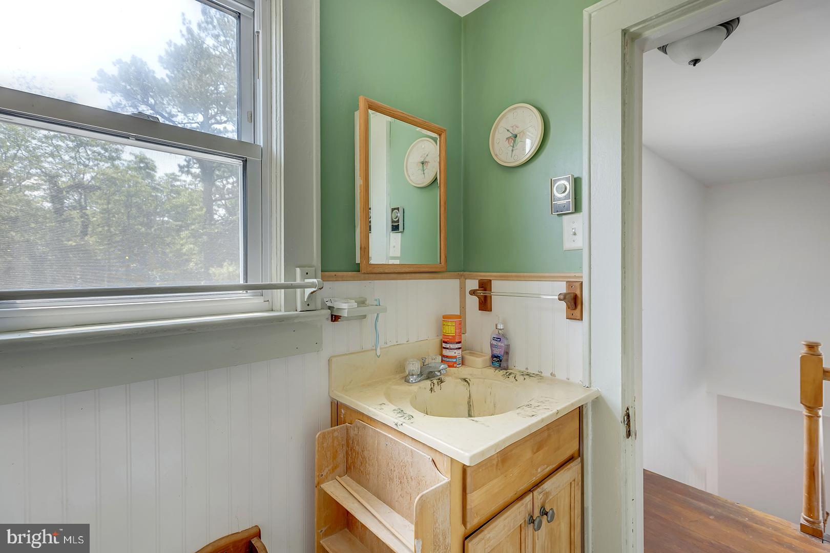 29092 Piney Neck Road Dagsboro, DE 19939 - Photo 23 of 49 a bathroom with a sink and a mirror