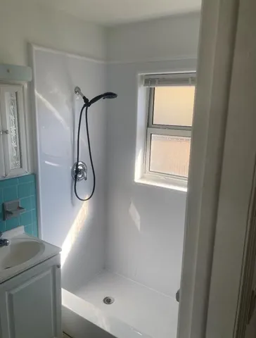 a view of front door