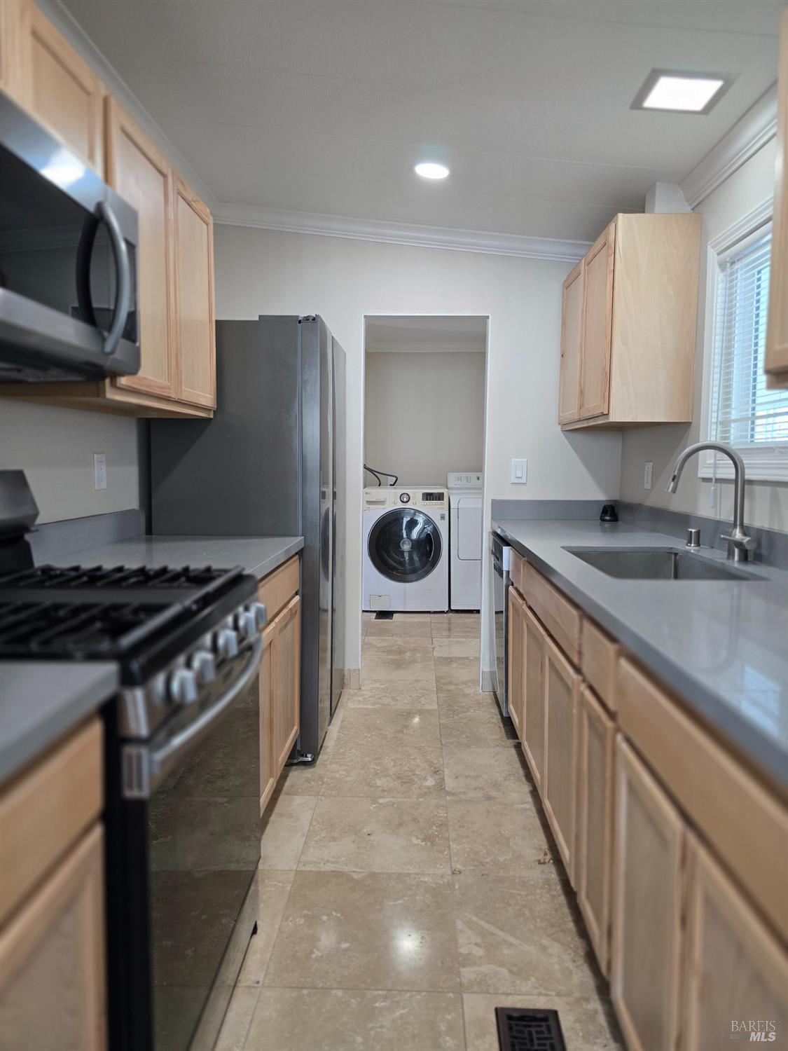 108 Cardinal Way Santa Rosa, CA 95409 - Photo 1 of 20 a kitchen with stainless steel appliances granite countertop a sink a stove and a refrigerator