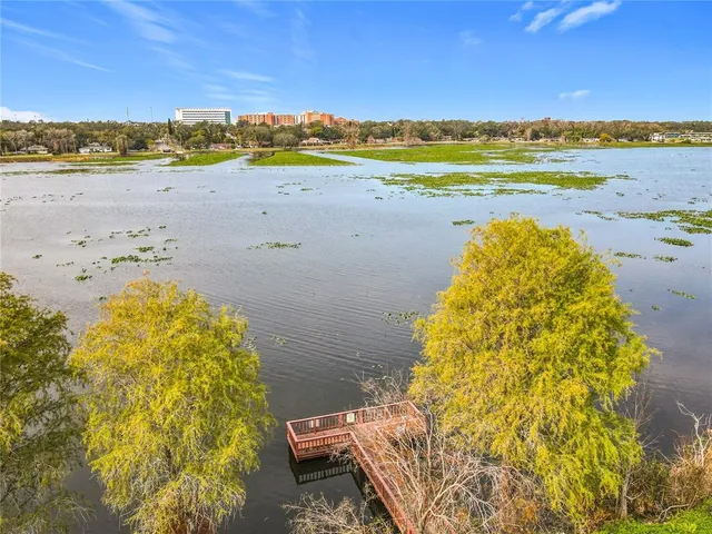 a view of an ocean beach