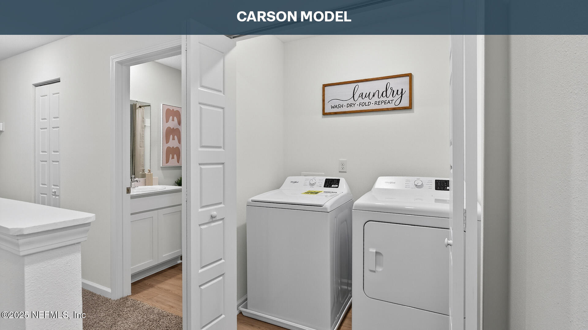 12742 Geronimo Place Jacksonville, FL 32218 - Photo 24 of 38 a utility room with dryer and washer