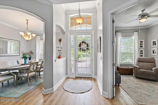 a view of a livingroom with furniture and window