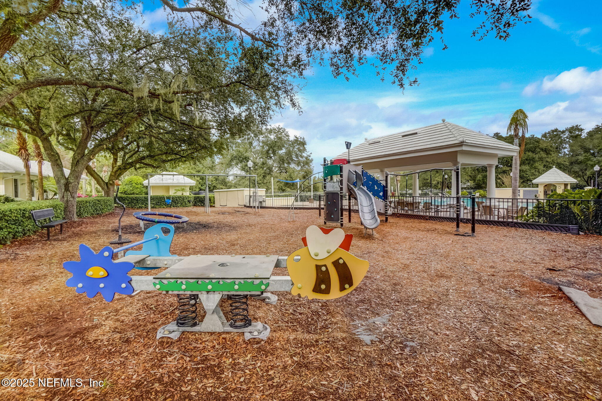 417 Blagdon Court Jacksonville, FL 32225 - Photo 42 of 43 a view of a park with large trees