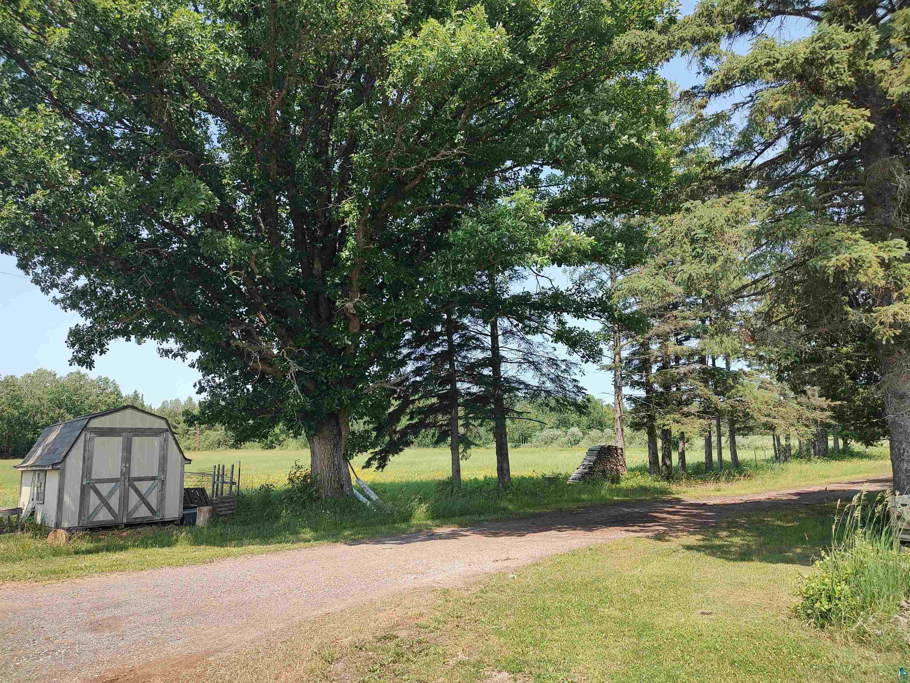 2585 Hautala Road Iron River, WI 54847 - Photo 27 of 28 Expansive natural landscape featuring mature trees and a gravel driveway