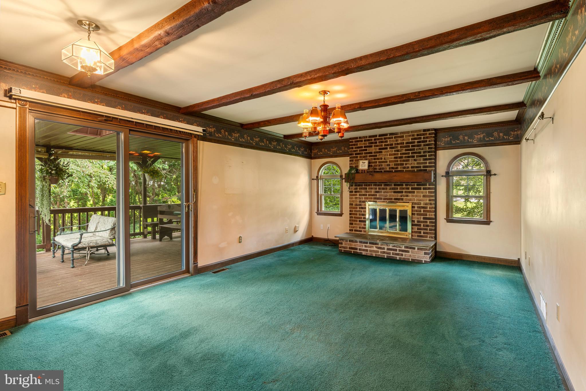 1145 Whitner Road Reading, PA 19605 - Photo 15 of 46 Family Room with Wood-burning Fireplace