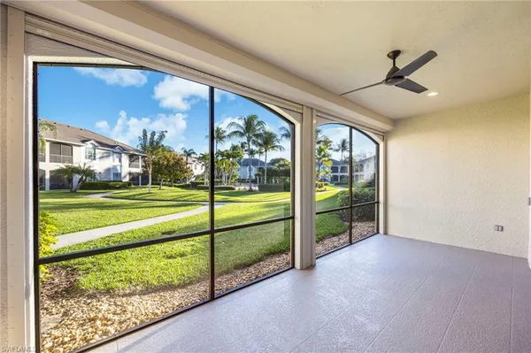 a view of outdoor space and balcony