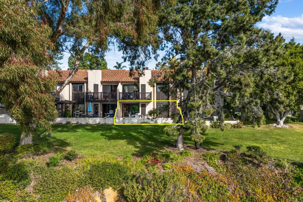 132 South Jayton Lane Encinitas, CA 92024 - Photo 31 of 37 a view of a house with a big yard plants and large trees