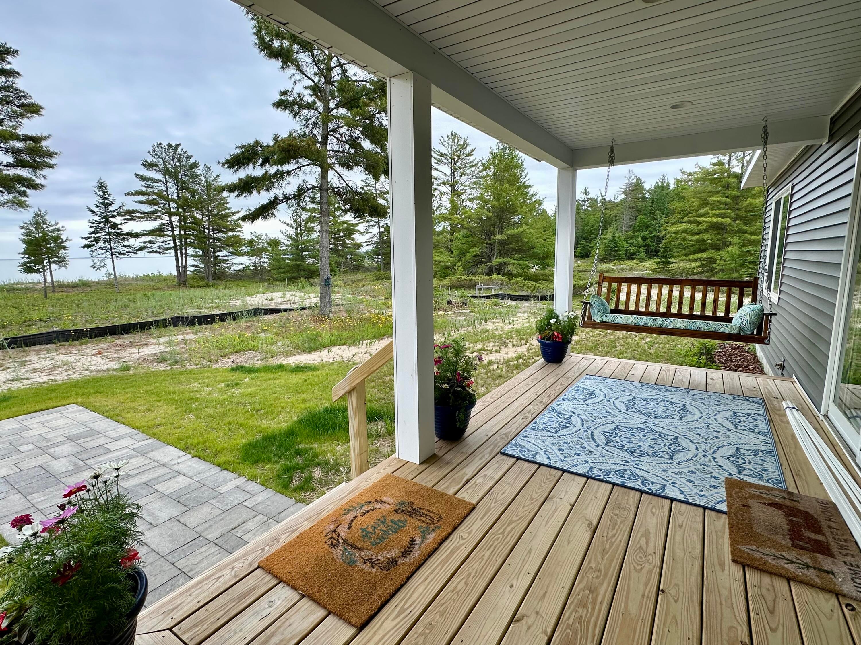 3290 Edgewater Drive Cheboygan, MI 49721 - Photo 11 of 41 Nice Deck
