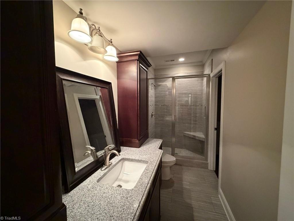 126 Windermere Way King, NC 27021 - Photo 16 of 25 Downstairs Bathroom