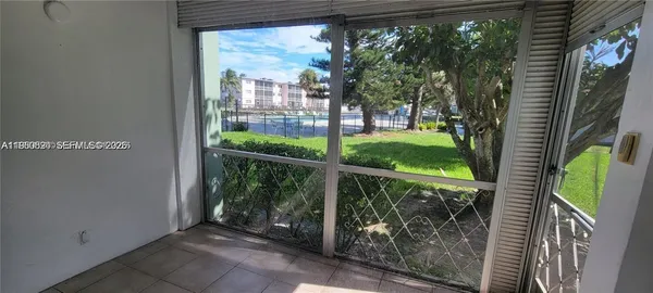 a view of a porch