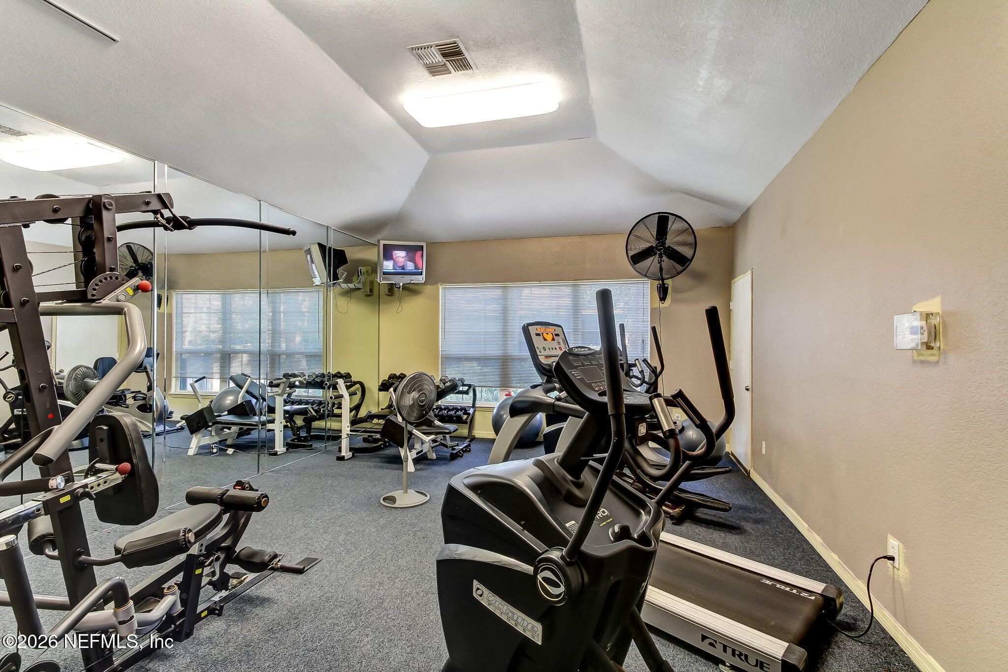 10150 Belle Rive Boulevard, Unit 1109 Jacksonville, FL 32256 - Photo 42 of 55 a view of a room with gym equipment