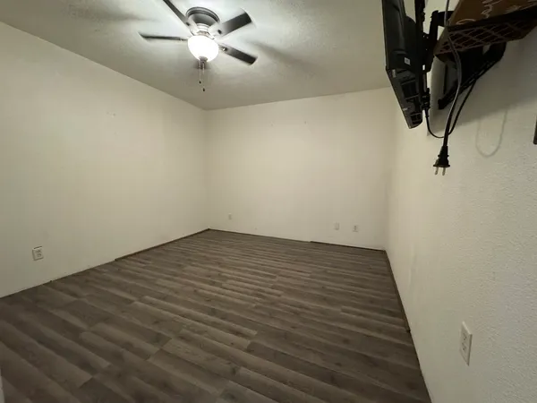 wooden floor in an empty room