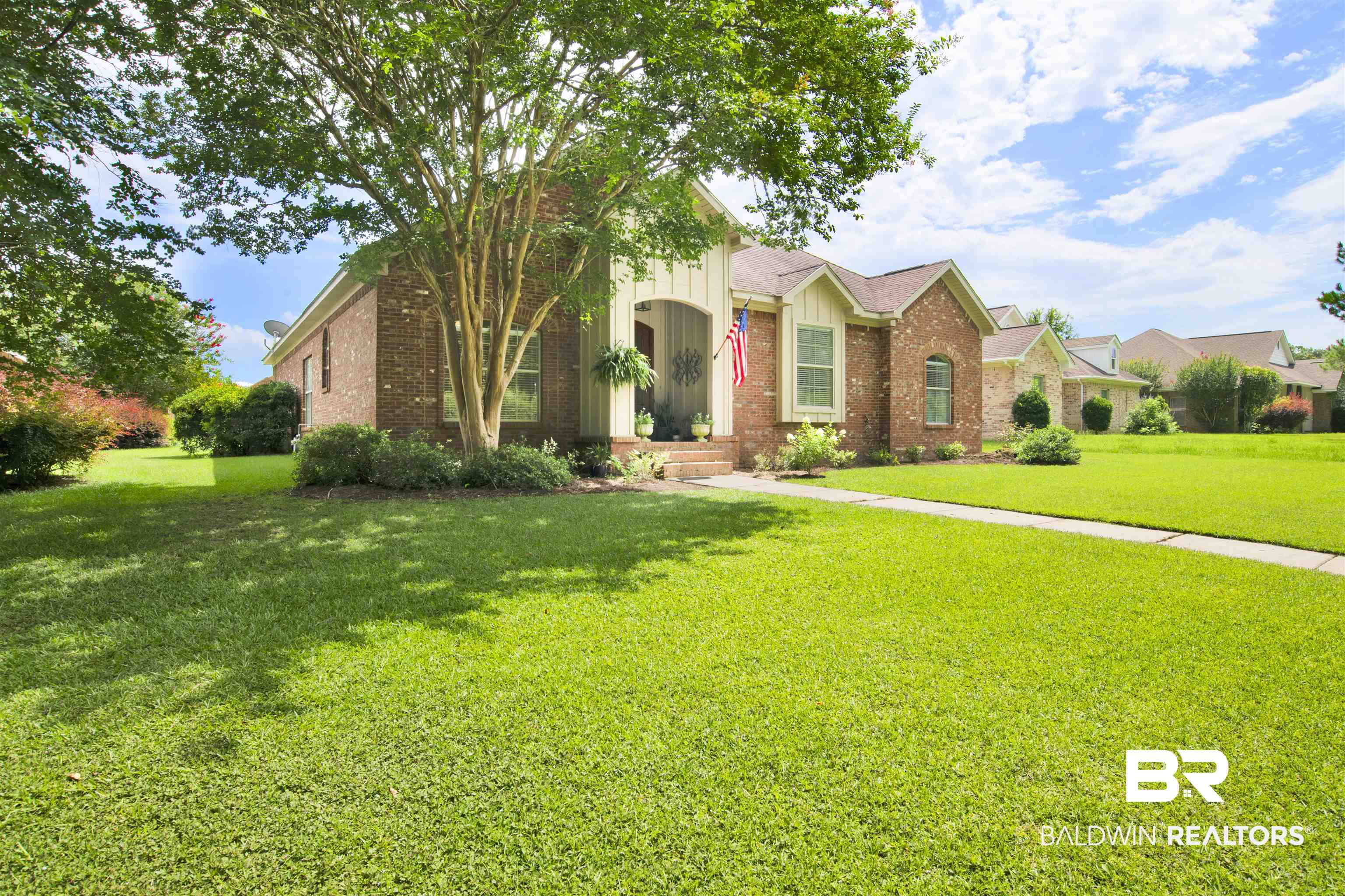 10368 Gayfer Rd Extension Fairhope, AL 36532 - Photo 43 of 43 Brick exterior with gabled roof lines