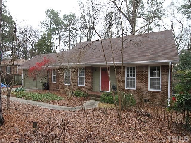1605 Westhaven Drive Raleigh, NC 27607 - Photo 1 of 23 a front view of a house with garden