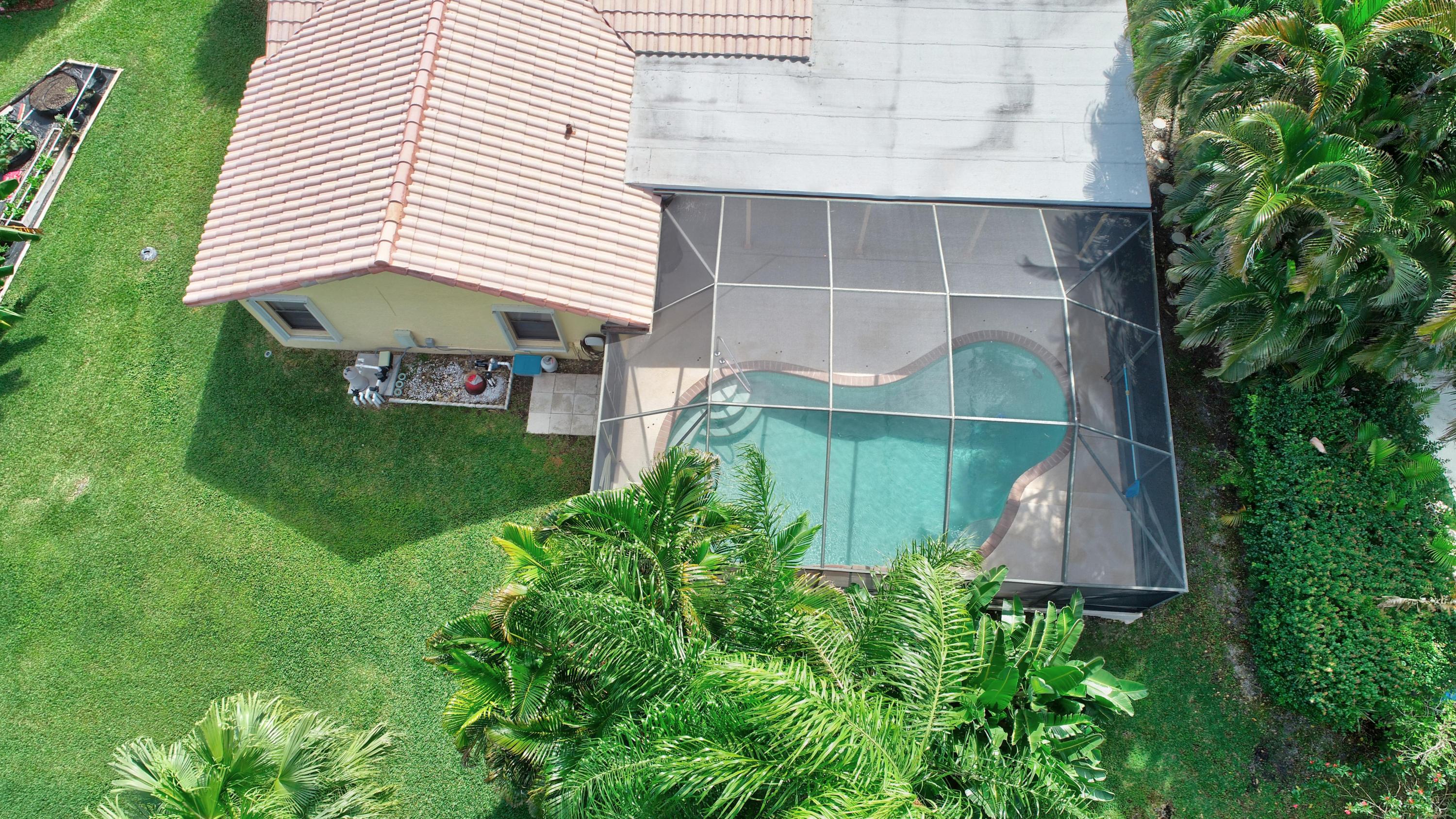 18603 Anchor Drive Boca Raton, FL 33498 - Photo 33 of 57 Aerial - Pool & Yard