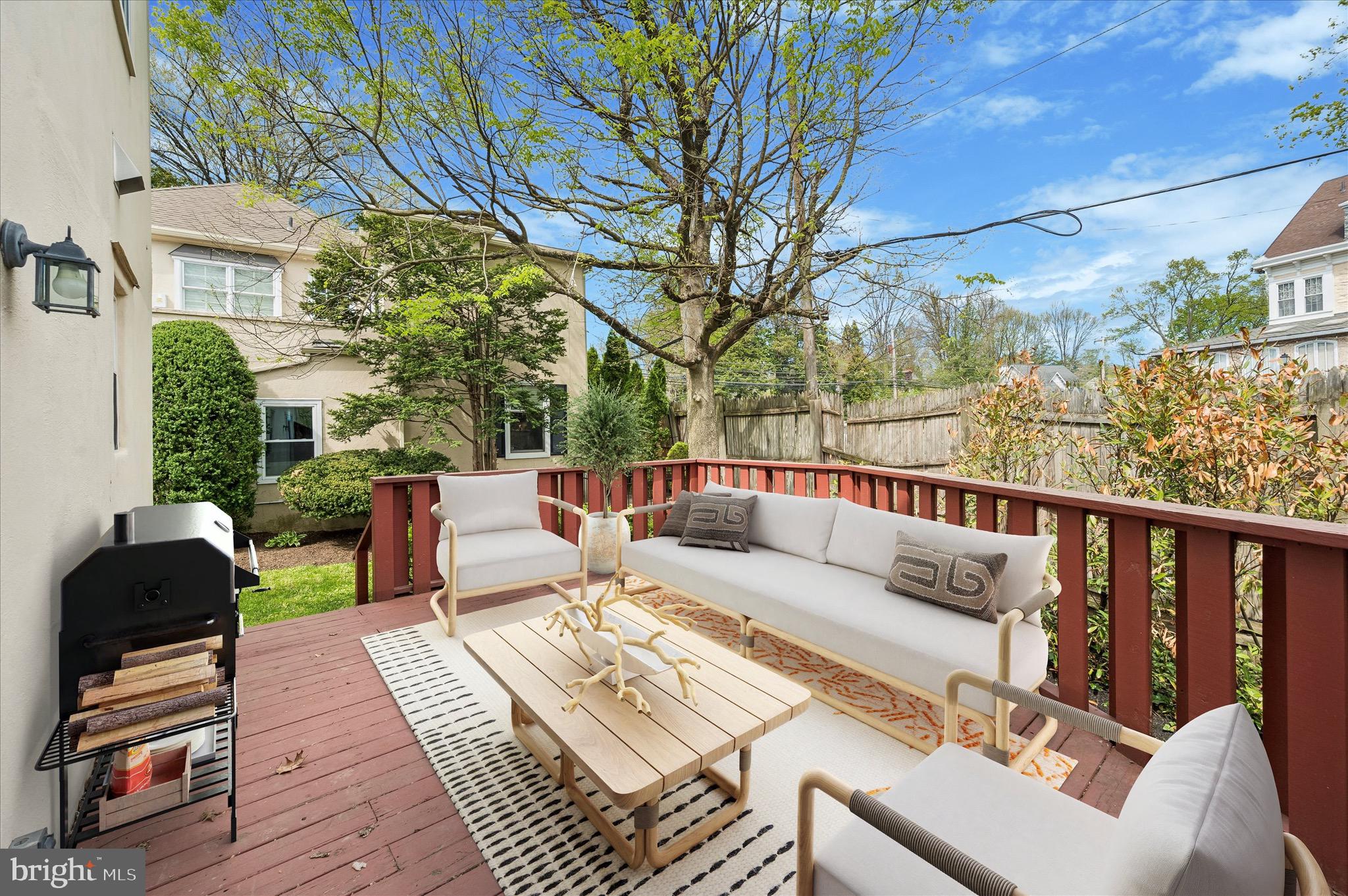 3 Hansen Court Narberth, PA 19072 - Photo 30 of 42 virtually staged deck