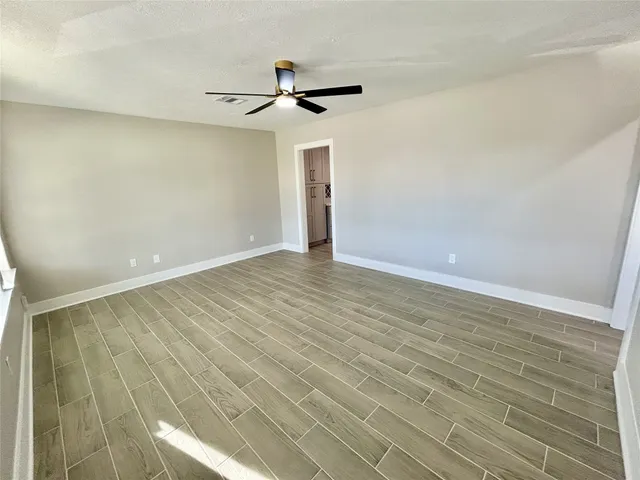 wooden floor in an empty room