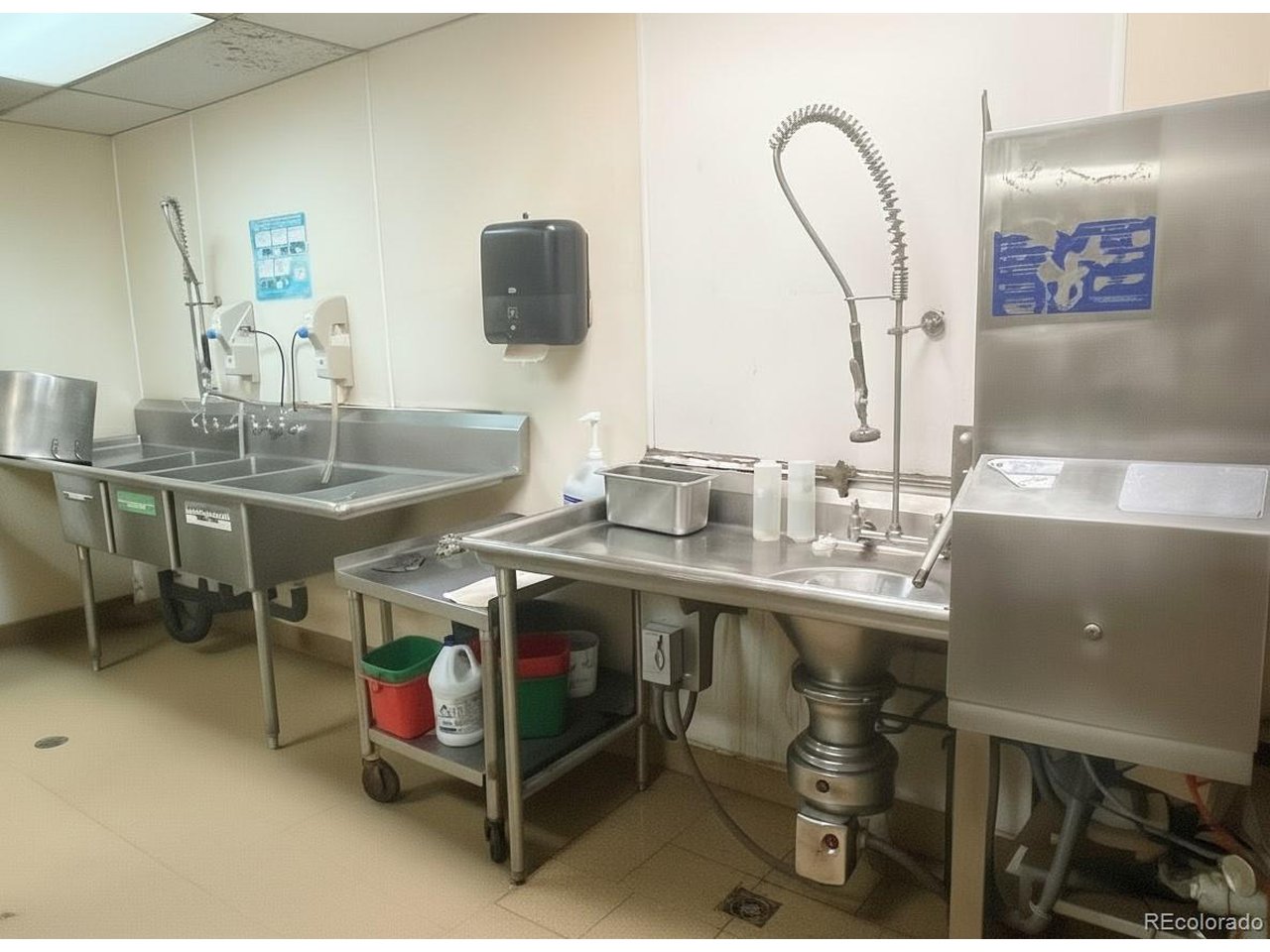 536 Cherokee Street Denver, CO 80204 - Photo 27 of 37 a room with stainless steel appliances granite countertop a sink and a dining table view