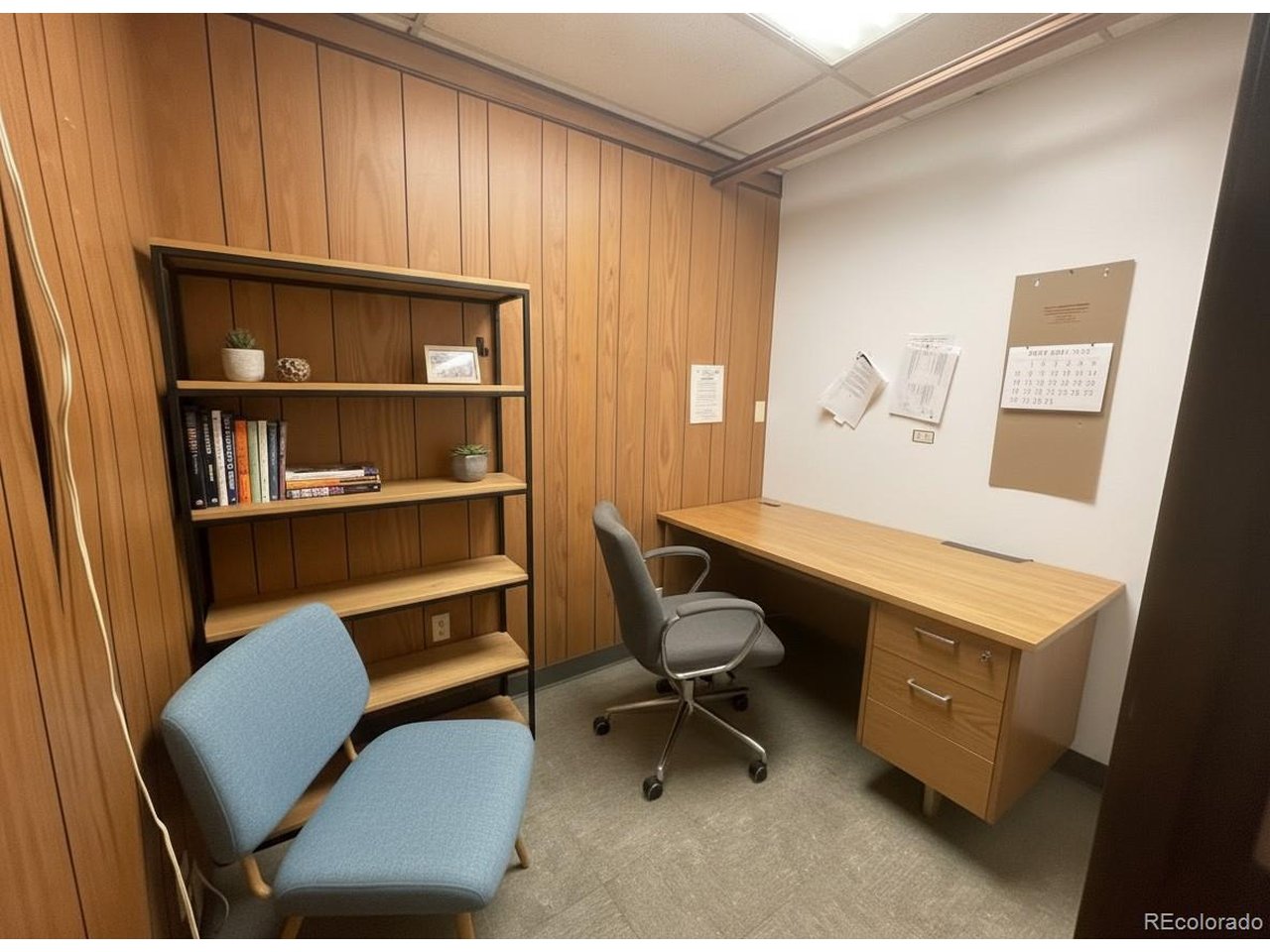 536 Cherokee Street Denver, CO 80204 - Photo 28 of 37 a view of a workspace with furniture and a window