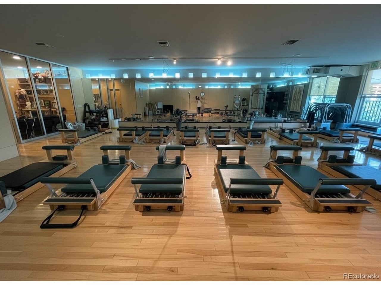 536 Cherokee Street Denver, CO 80204 - Photo 30 of 37 a living room with lots of furniture and a chandelier