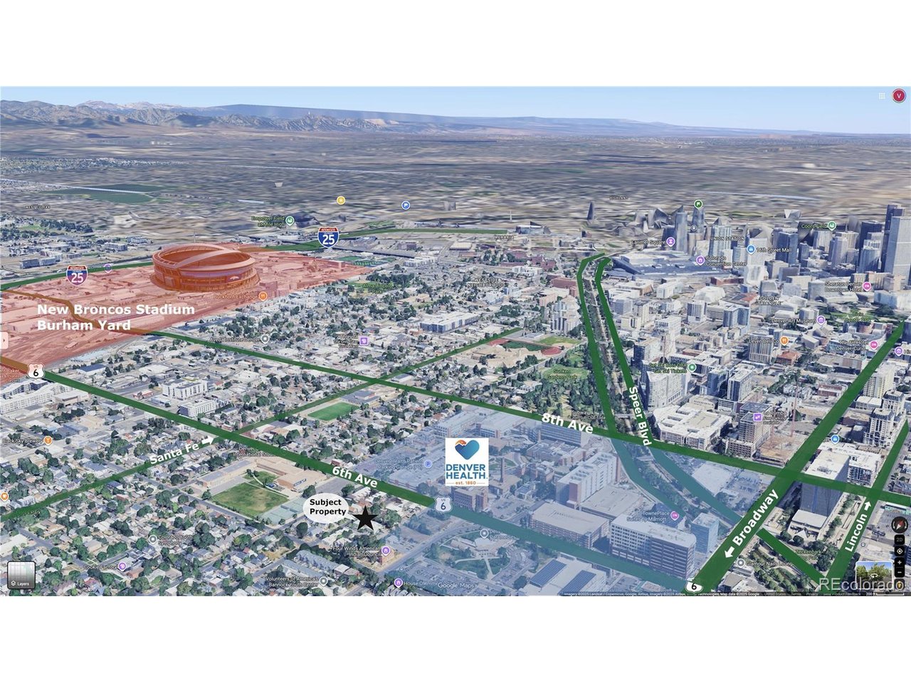 536 Cherokee Street Denver, CO 80204 - Photo 8 of 37 an aerial view of multiple house