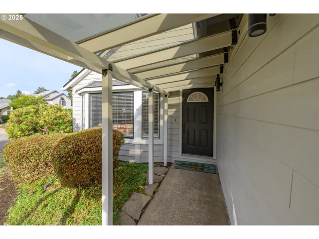 a view of outdoor space and porch