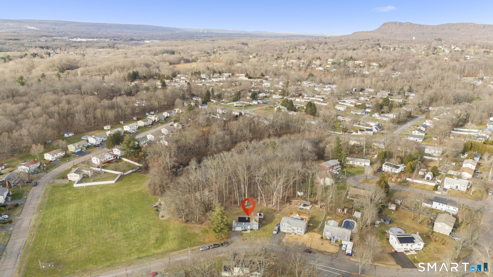 97 Racebrook Road Meriden, CT 06451 - Photo 2 of 35 an aerial view of residential houses with outdoor space