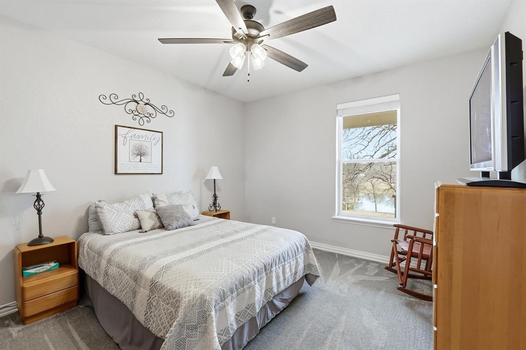 8799 County Road 299 Graham, TX 76450 - Photo 28 of 34 Second level Bedroom with lake views