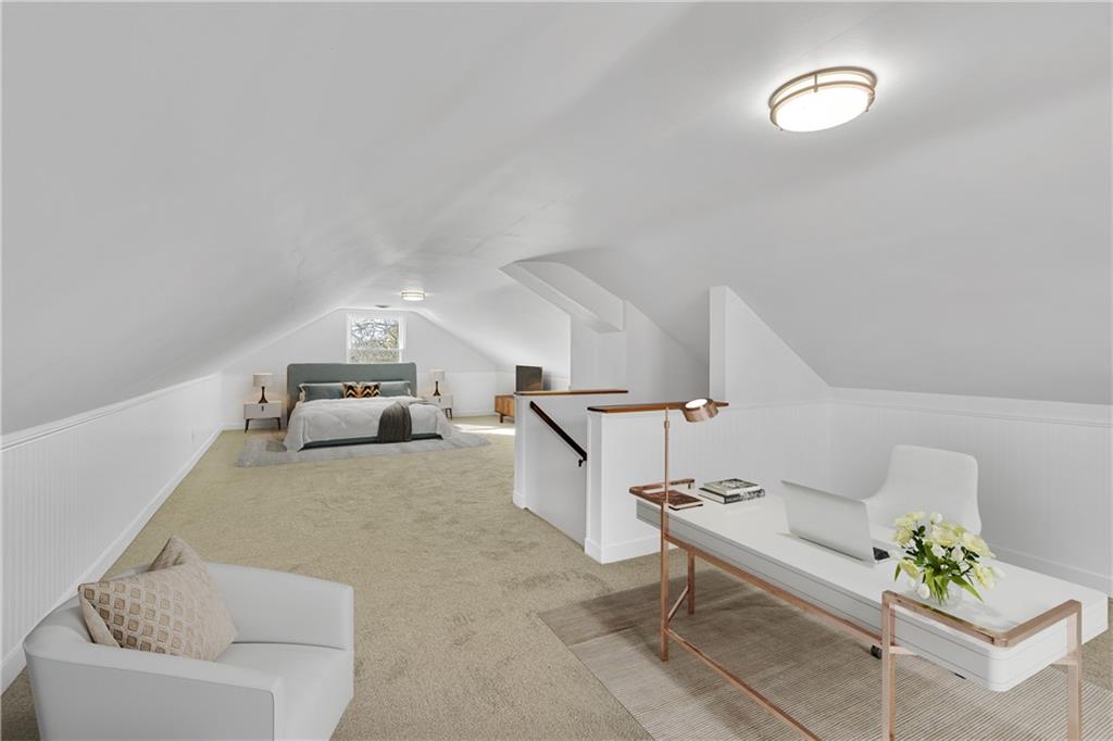 1526 Elgin Street Aliquippa, PA 15001 - Photo 30 of 33 a living room with furniture and a potted plant