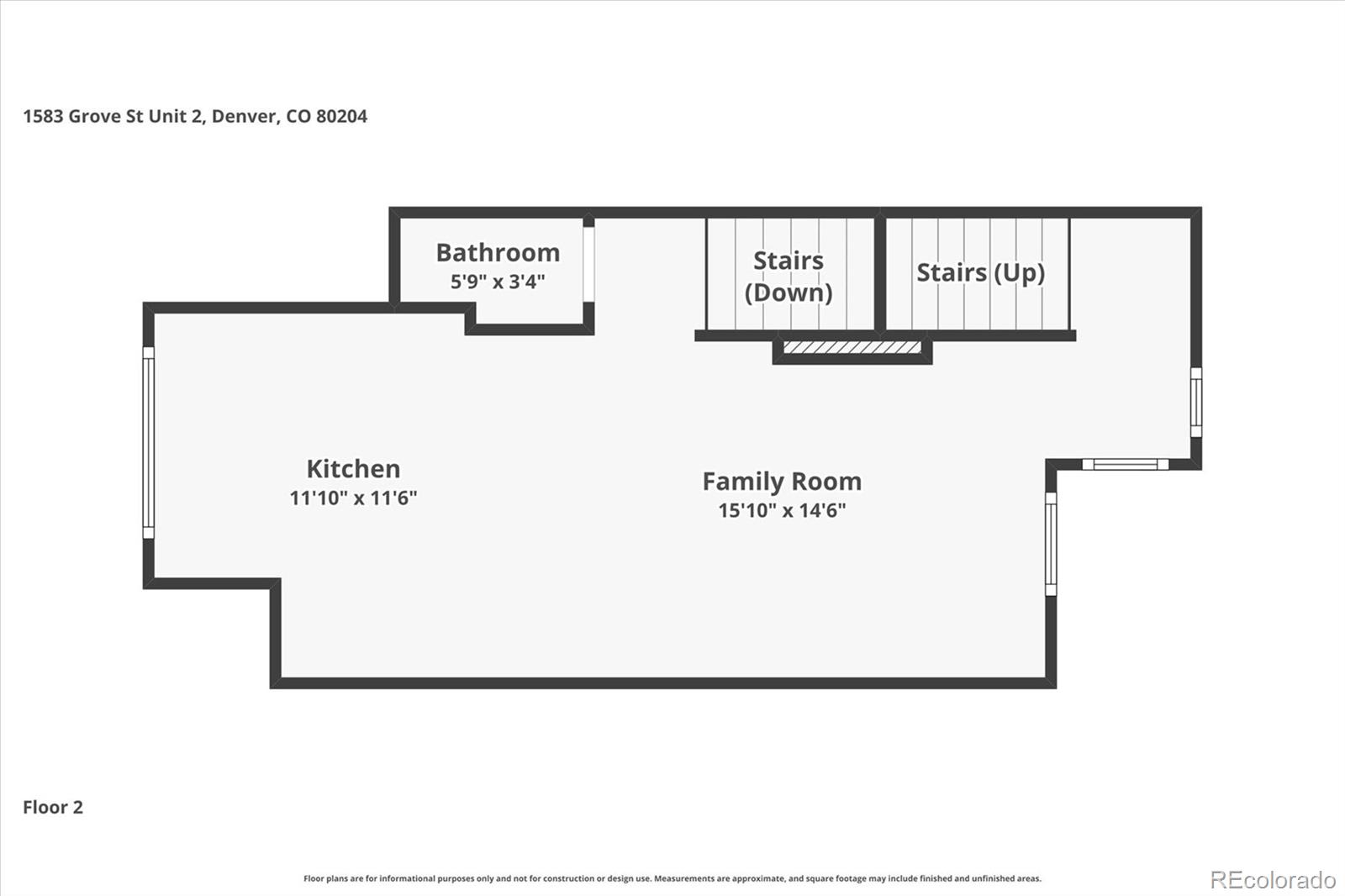 1583 Grove Street, Unit 2 Denver, CO 80204 - Photo 30 of 37