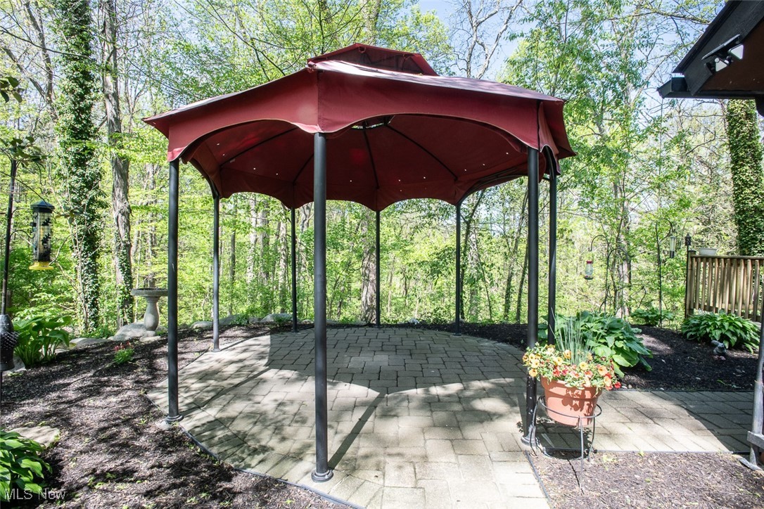 41180 Butternut Ridge Road Elyria, OH 44035 - Photo 12 of 50 View of patio / terrace with a gazebo