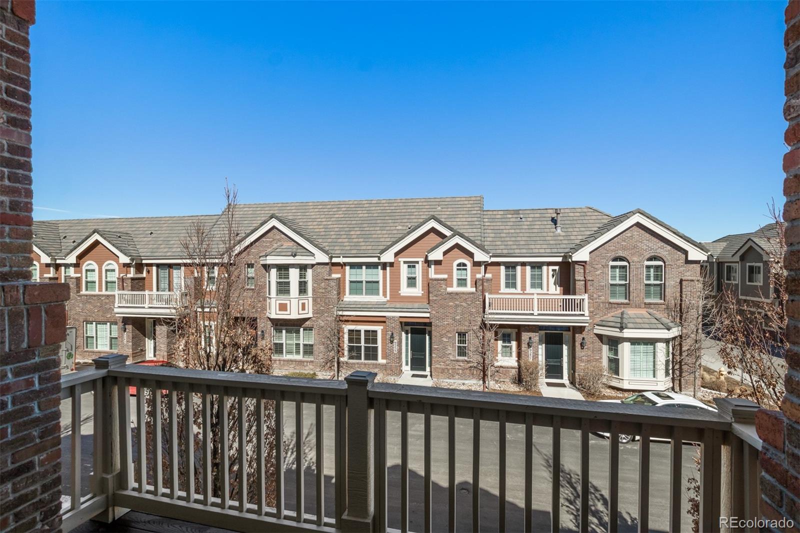 9256 Mornington Way Lone Tree, CO 80124 - Photo 21 of 36 a view of a city from a balcony
