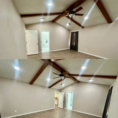 a bathroom with a sink toilet and a mirror
