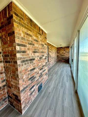 a view of under a house with a outdoor space