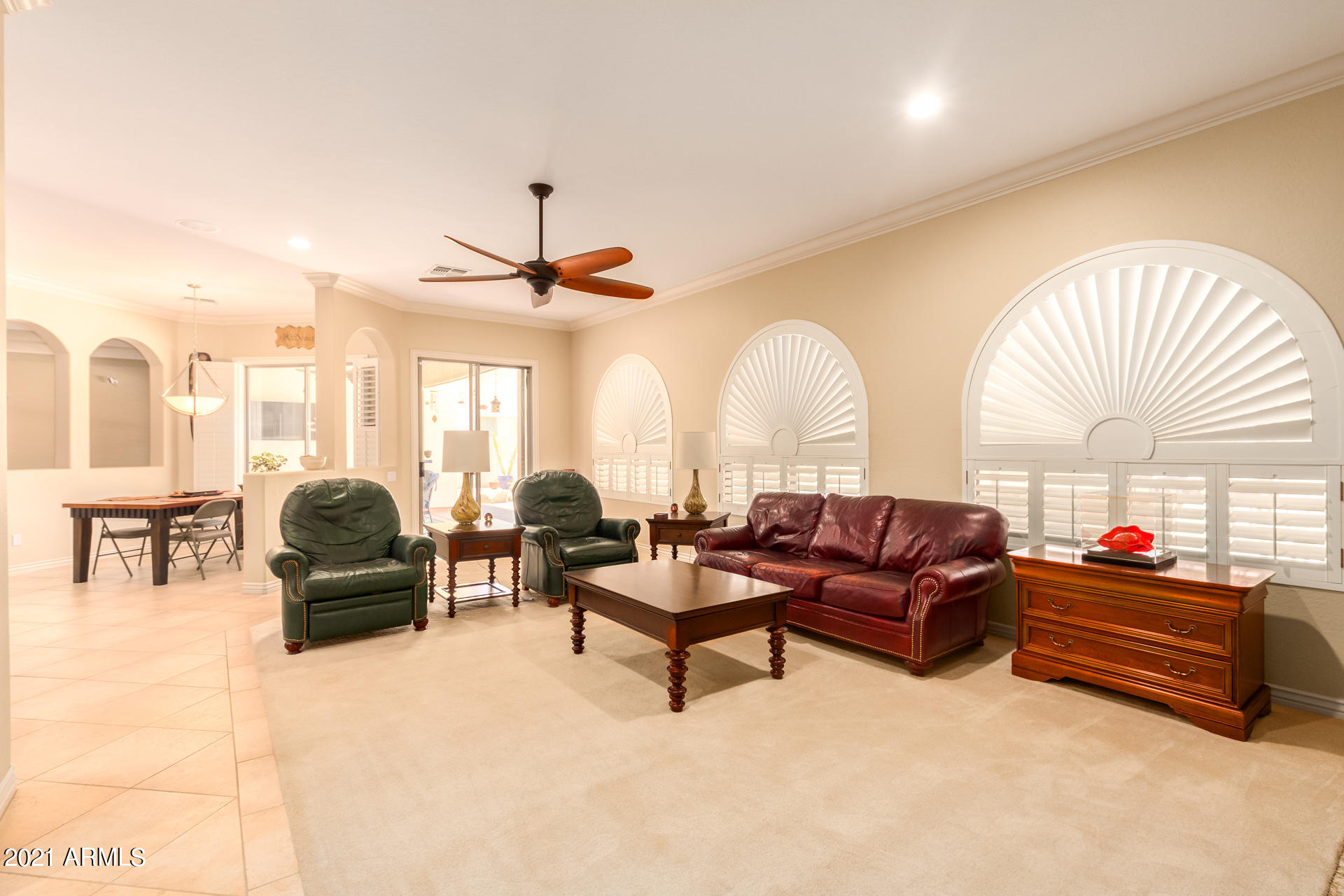 4648 South Ranger Court Gilbert, AZ 85297 - Photo 20 of 49 a living room with furniture and a large window