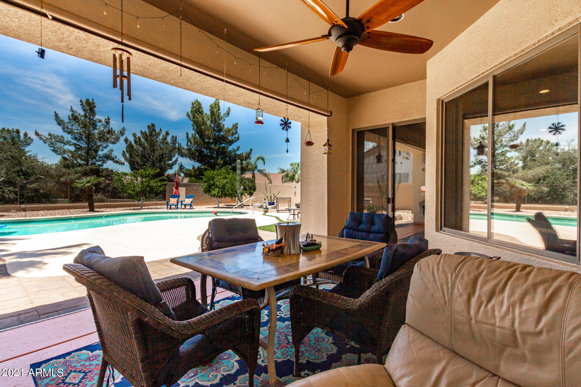 4648 South Ranger Court Gilbert, AZ 85297 - Photo 41 of 49 a outdoor dining space with furniture