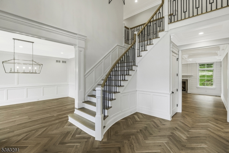 8 Cobblestone Court Warren, NJ 07059 - Photo 8 of 50 a view of entryway and hall with wooden floor