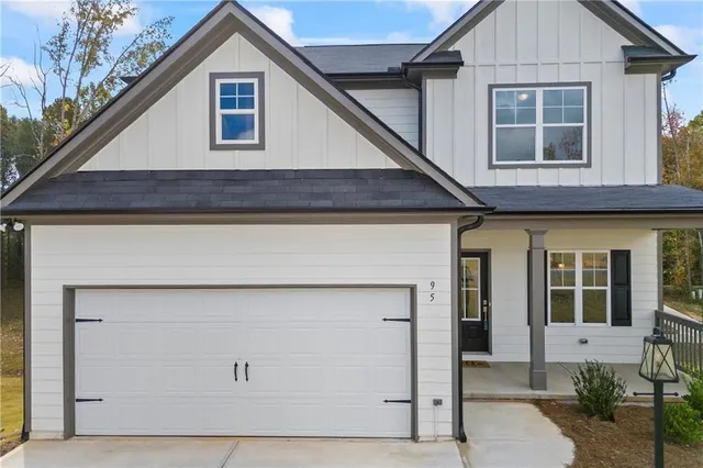 a house view with a outdoor space