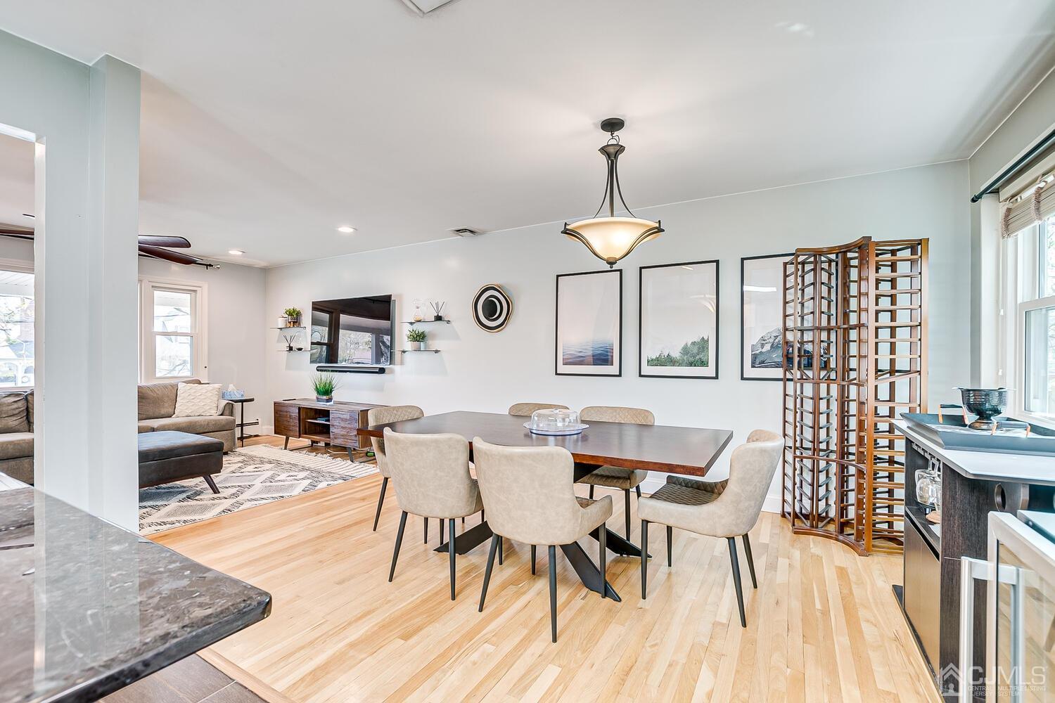 20 Homestead Road Metuchen, NJ 08840 - Photo 18 of 49 a view of a dining room with furniture window and wooden floor