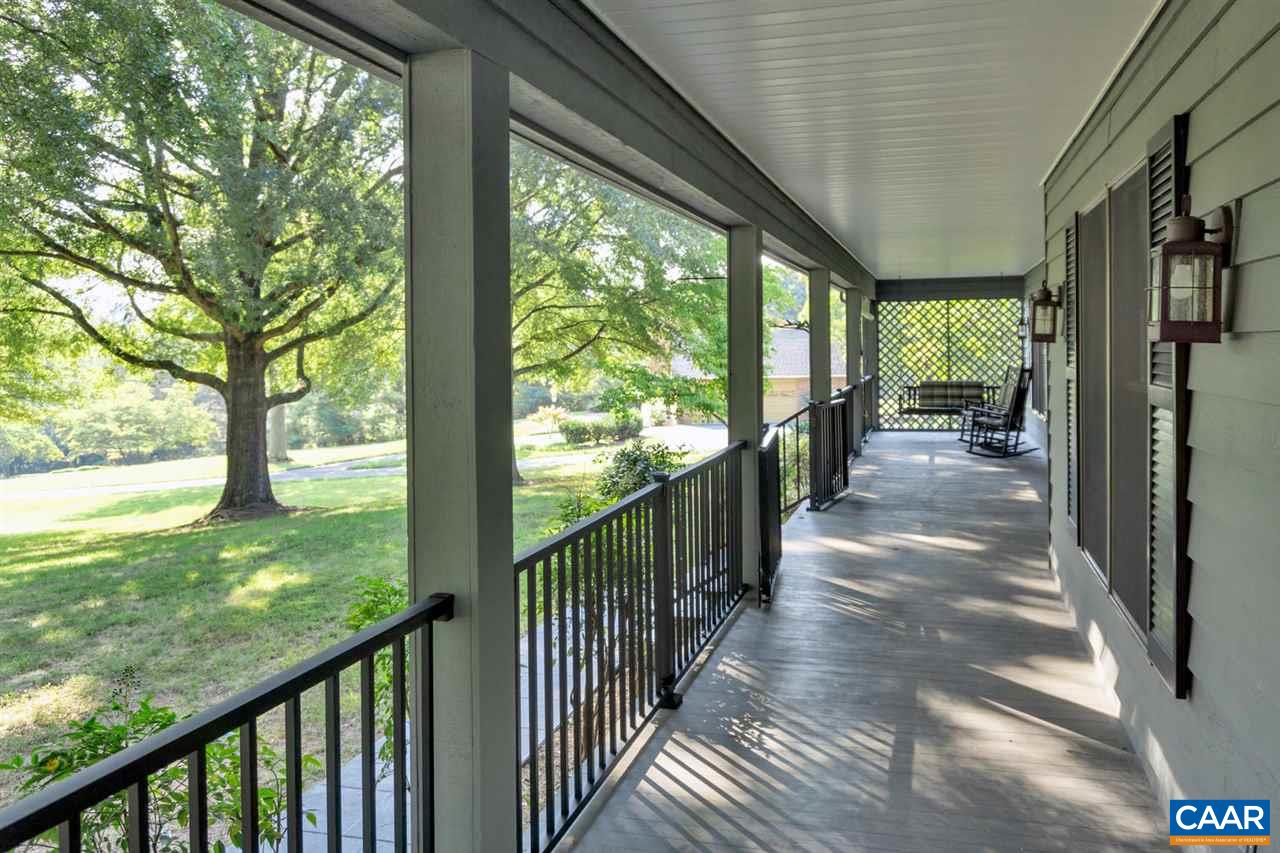 255 Rivanwood Place Charlottesville, VA 22901 - Photo 5 of 25 a view of a porch with wooden floor and outdoor space