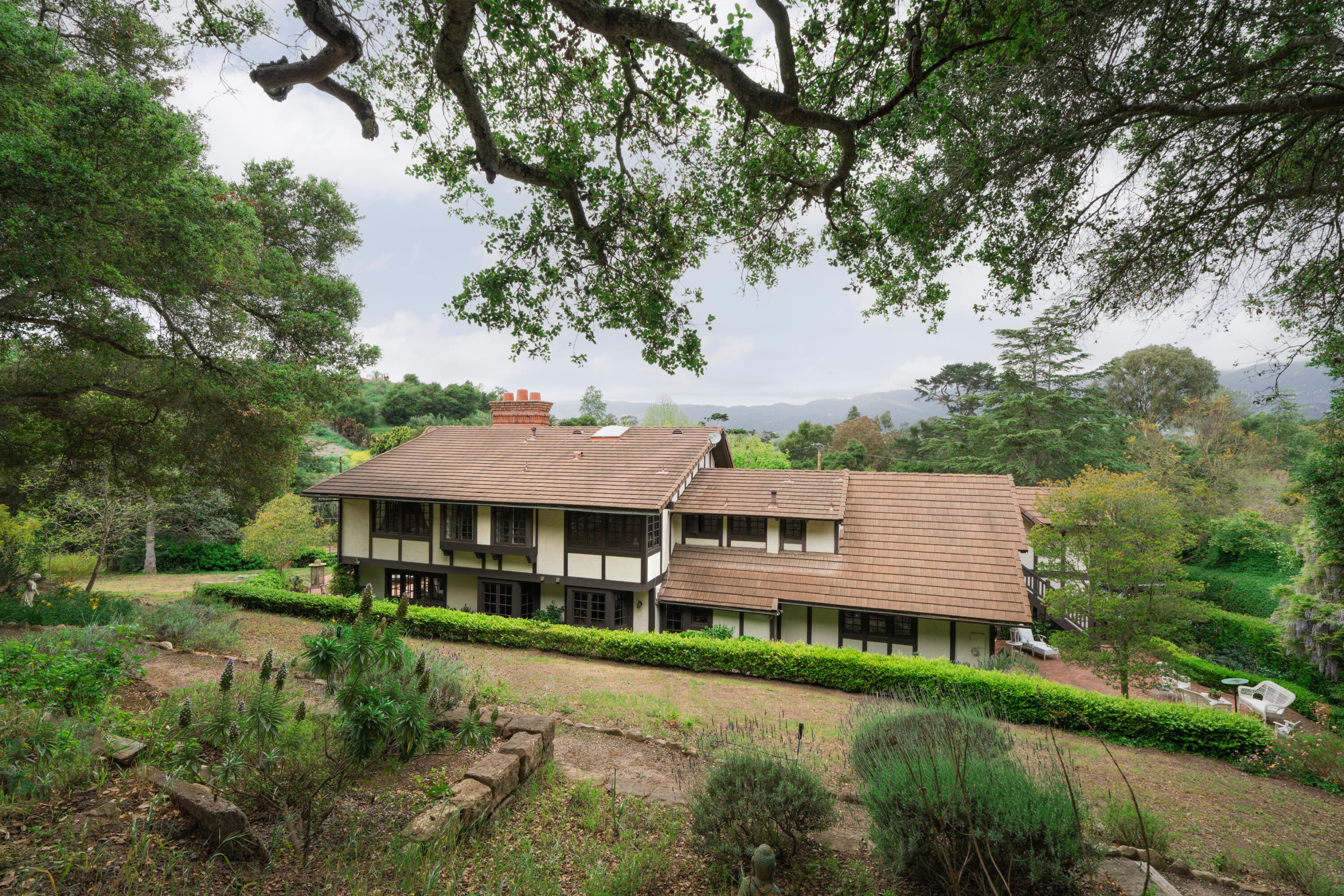 4385 Via Presada Santa Barbara, CA 93110 - Photo 13 of 37 View From Backyard Toward Mountains