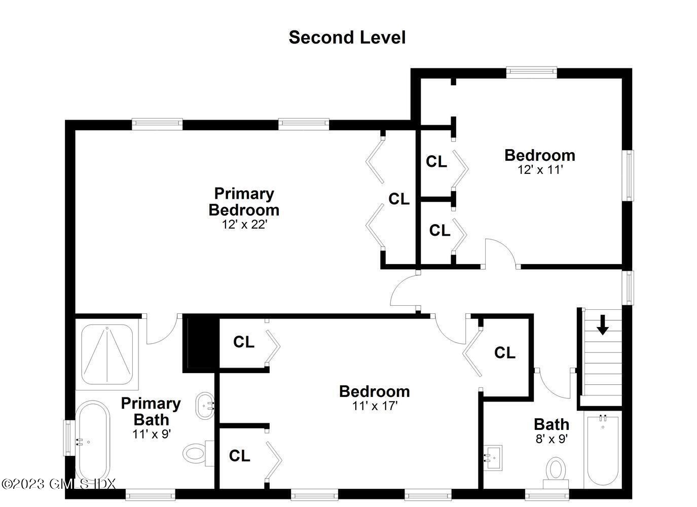 30 Sinawoy Road Cos Cob, CT 06807 - Photo 20 of 21 a picture of a floor plan