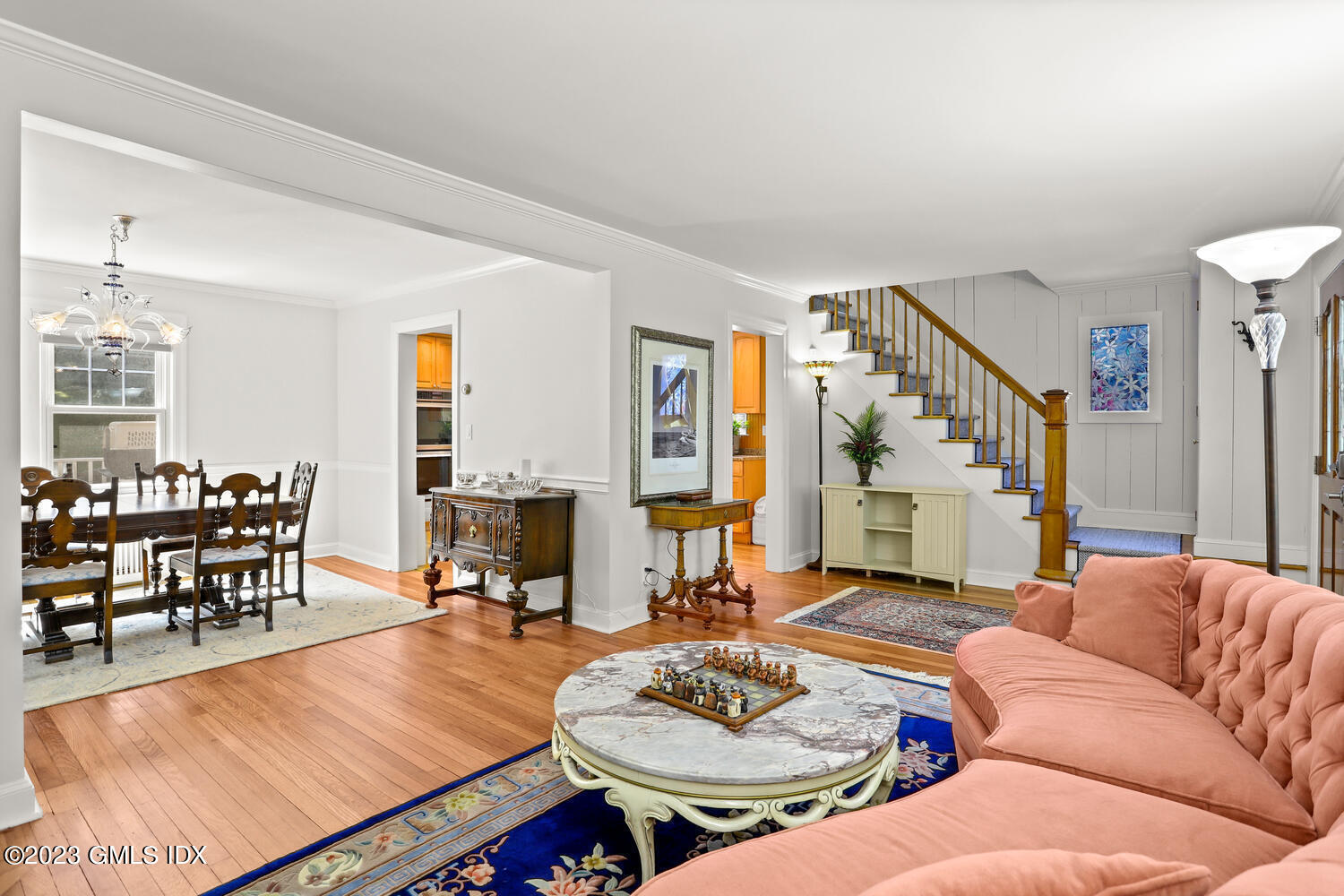 30 Sinawoy Road Cos Cob, CT 06807 - Photo 4 of 21 a living room with furniture and a table
