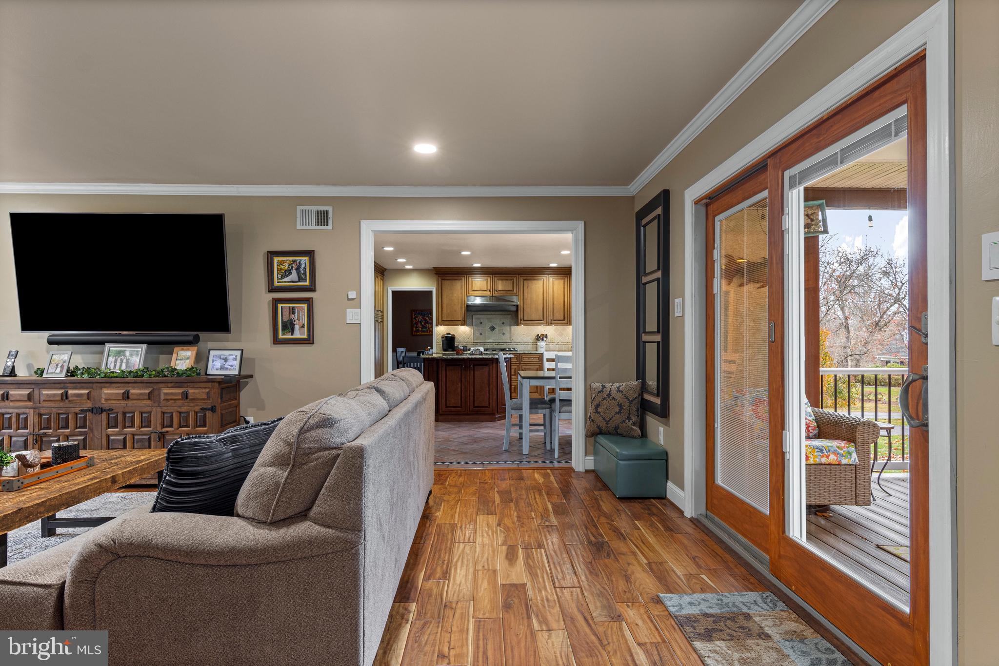 1586 Salomon Lane Chesterbrook, PA 19087 - Photo 26 of 47 a living room with furniture and a flat screen tv