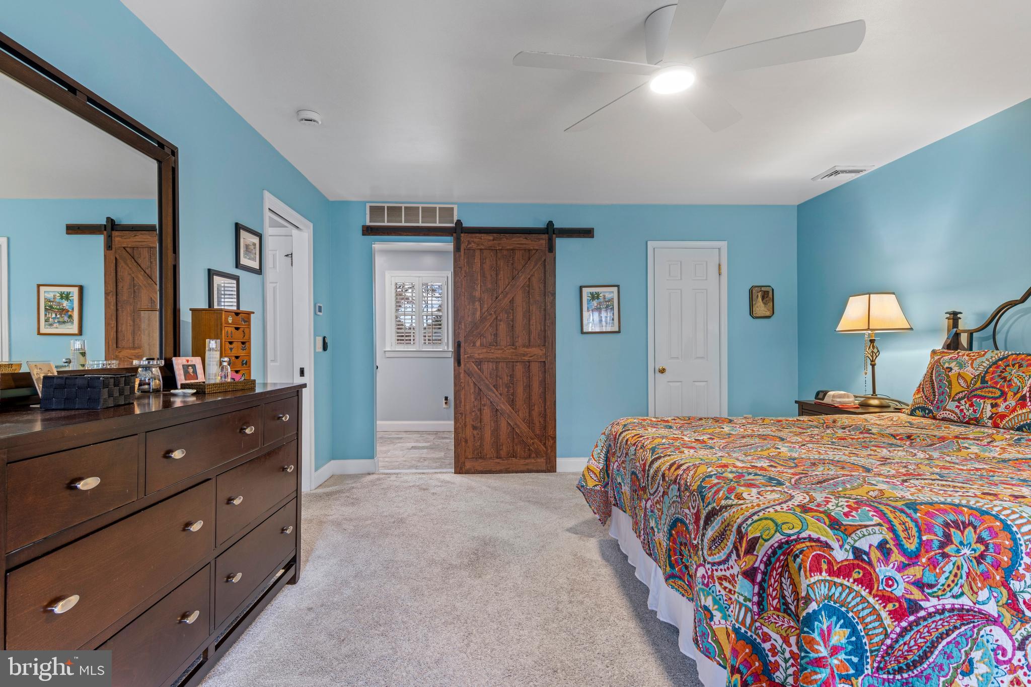 1586 Salomon Lane Chesterbrook, PA 19087 - Photo 37 of 47 a bedroom with a bed and a dresser