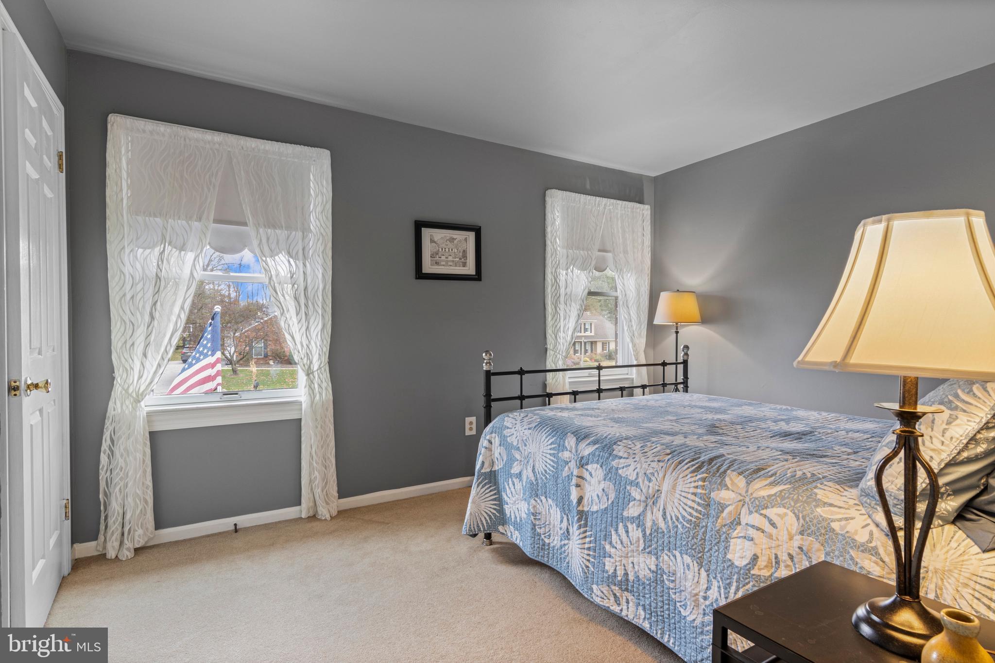 1586 Salomon Lane Chesterbrook, PA 19087 - Photo 41 of 47 a bedroom with a bed and a window