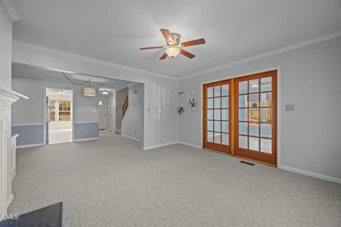 a view of an entryway door