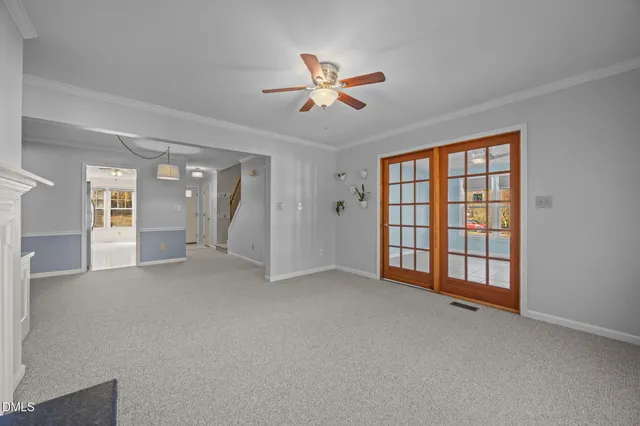 a view of an entryway door