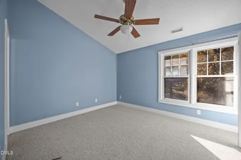 a view of hallway with stairs
