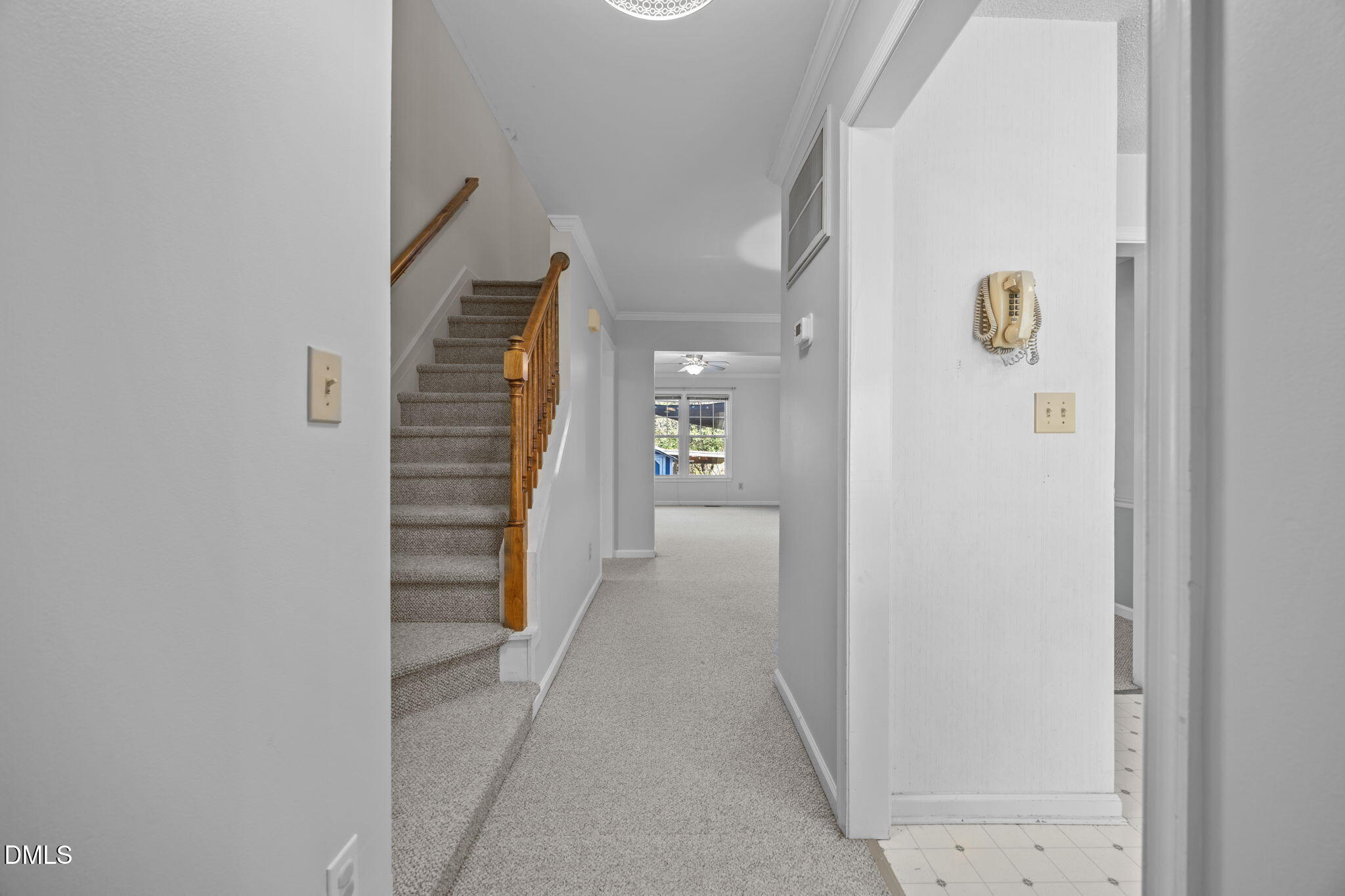 2214 Pathway Drive Chapel Hill, NC 27516 - Photo 5 of 34 a view of an entryway with wooden floor